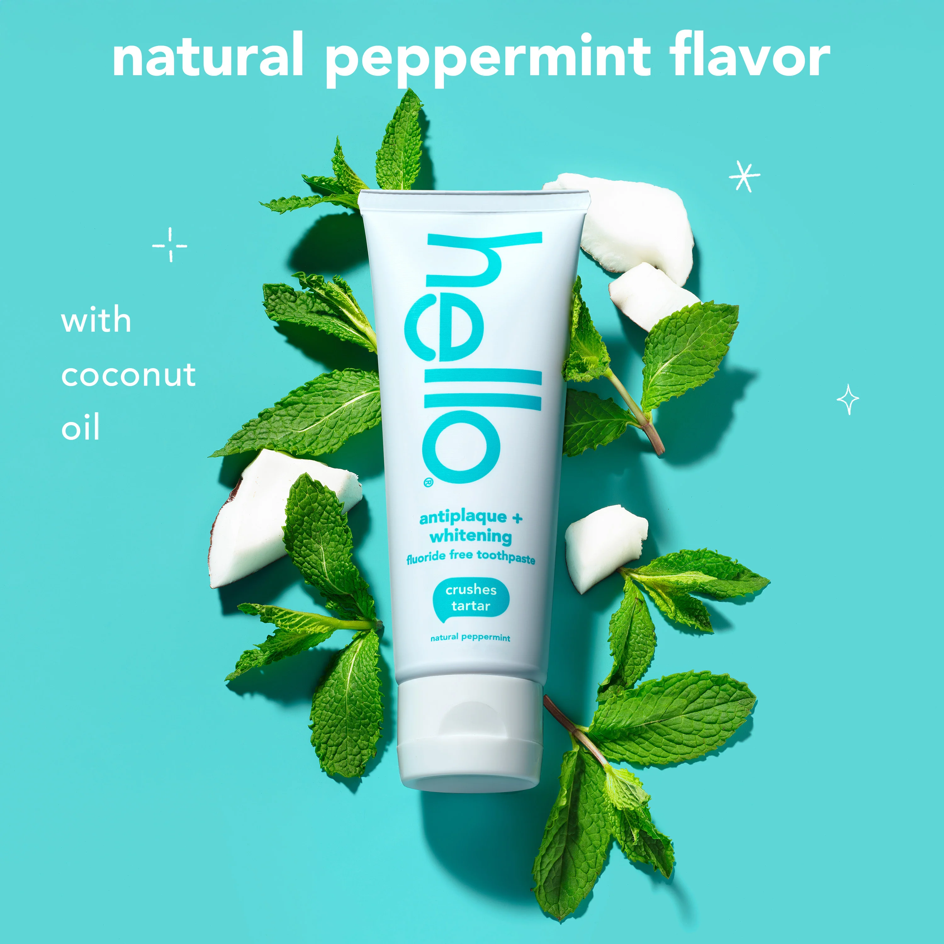 hello antiplaque + whitening fluoride free toothpaste - Image 3
