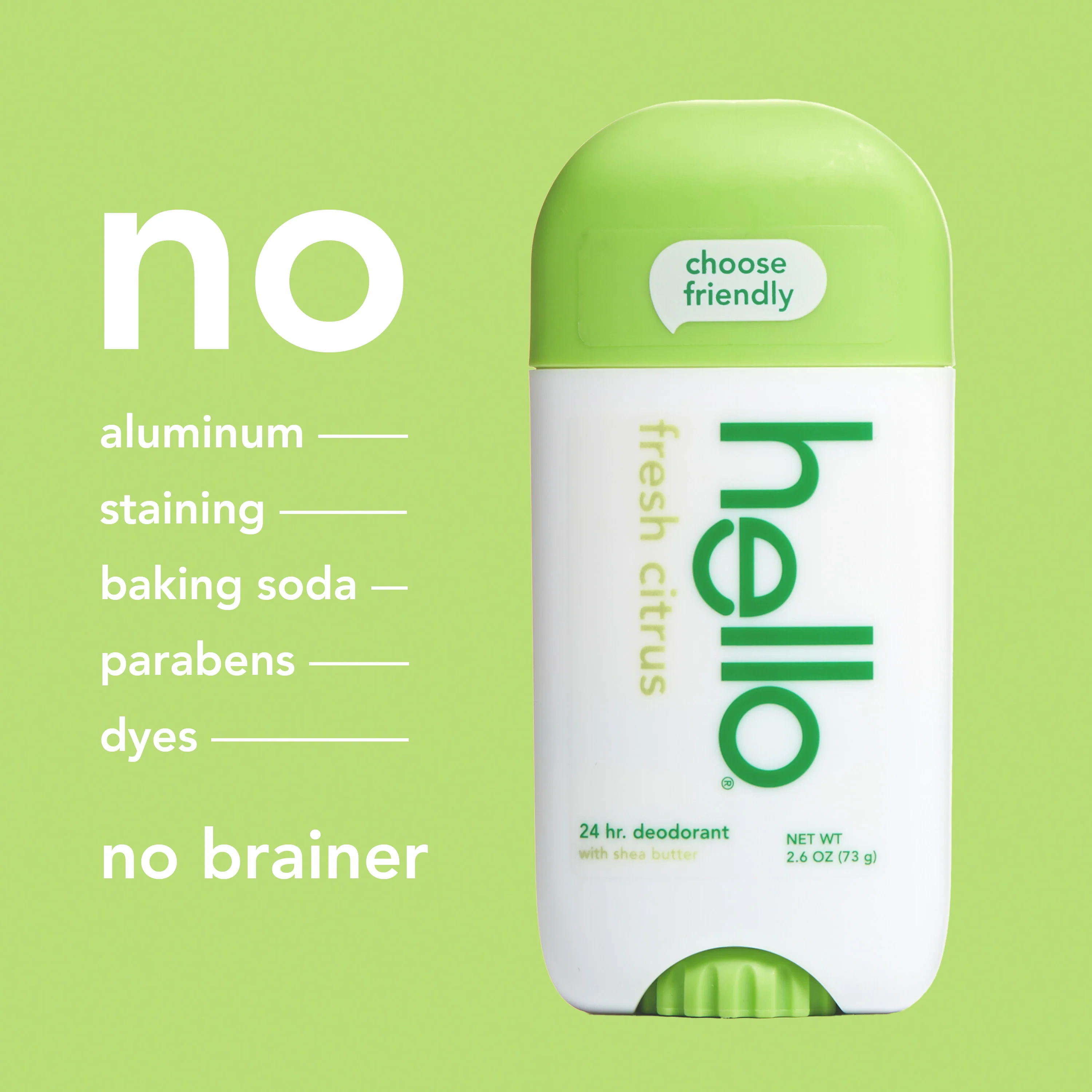 hello fresh citrus aluminum free deodorant with shea butter - Image 6