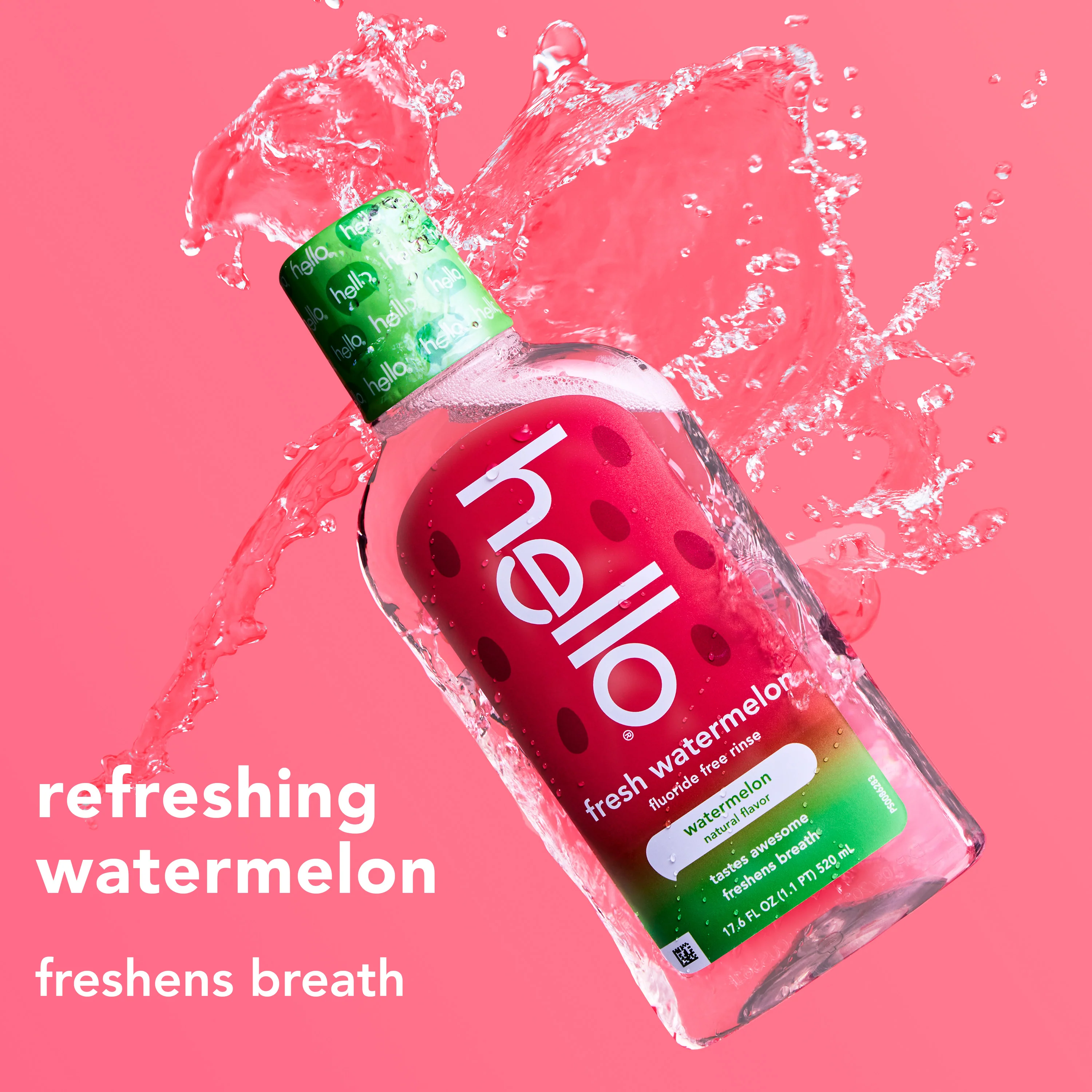 hello kids watermelon fluoride free mouthwash - Image 4