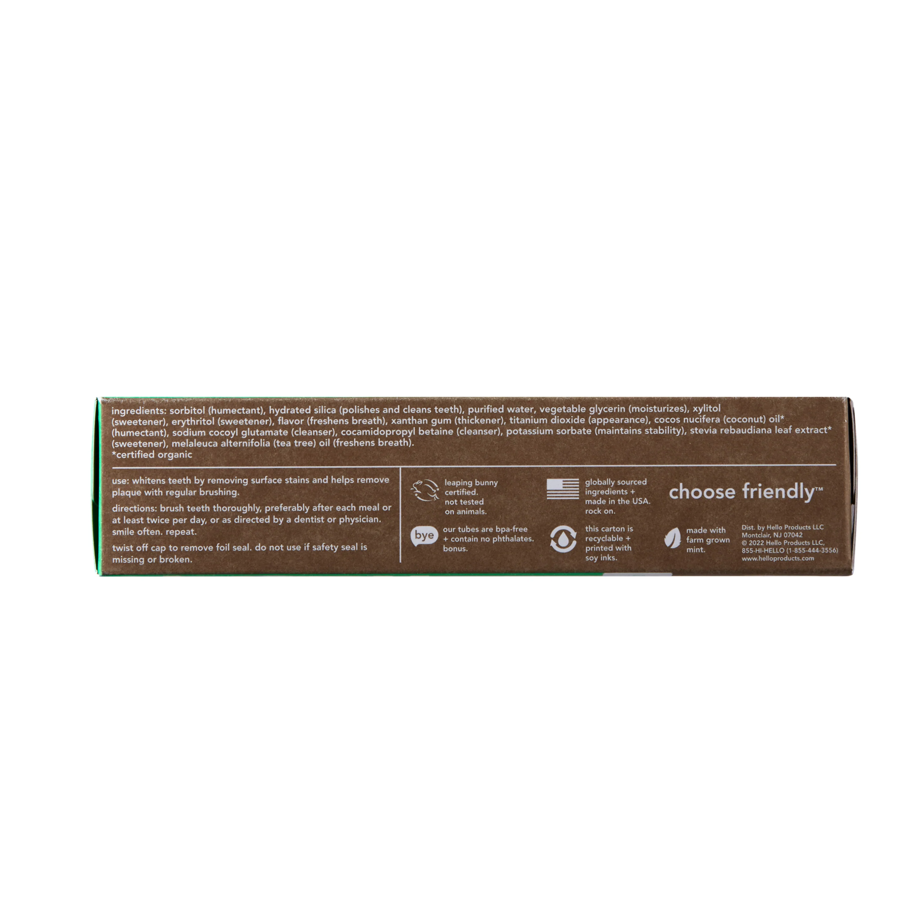 hello super fresh + friendly fluoride free toothpaste - Image 8