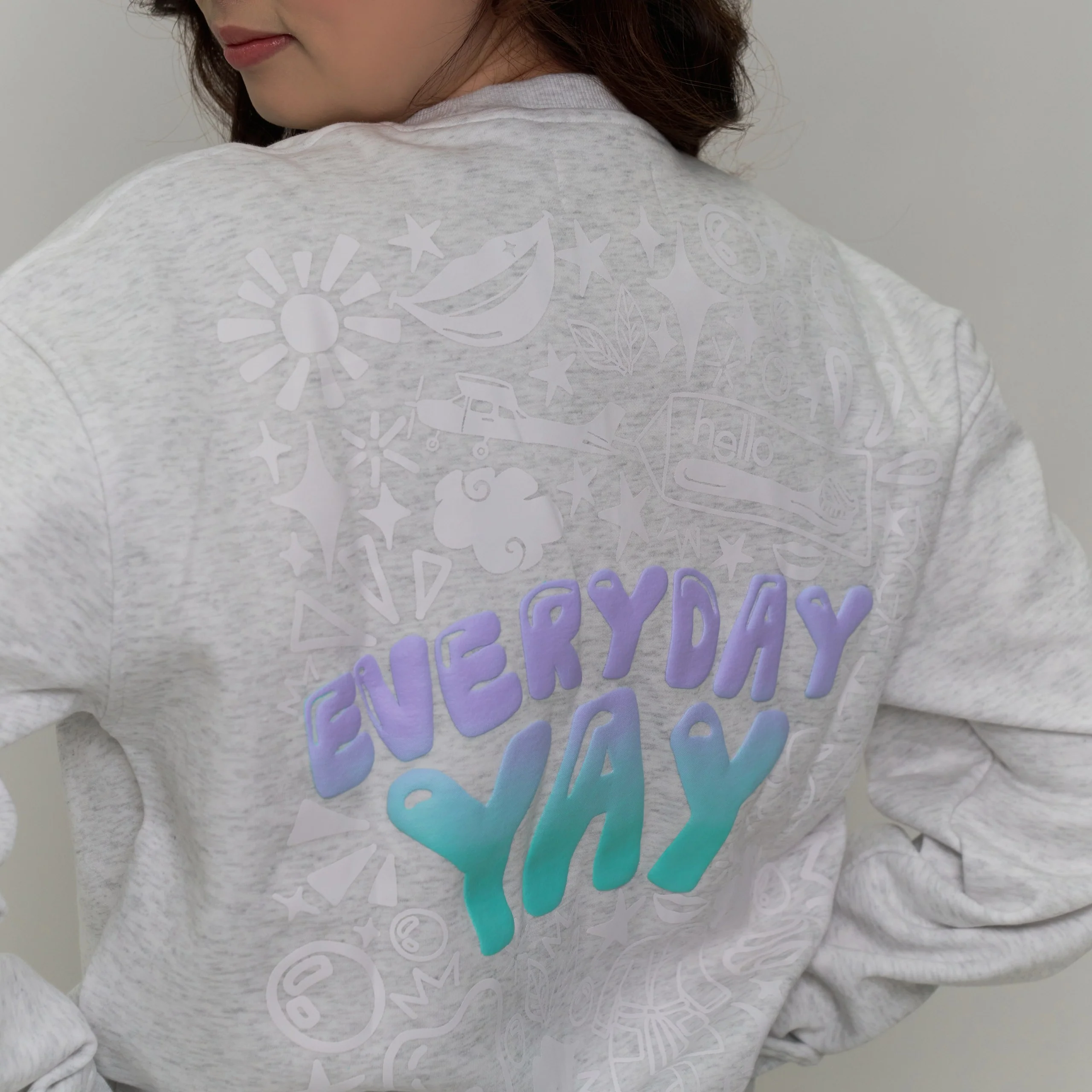 hello everyday yay sweatshirt - Image 6